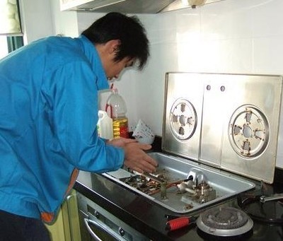 桂林市比德斯燃气灶维修服务案例